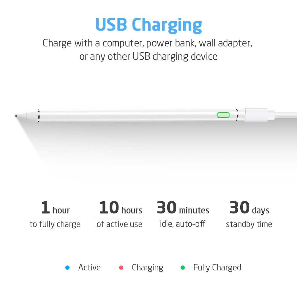 ESR Stylus Pencil Pen Universal Digital Stylus Touch Pencil for iPad iPhone Samsung Mobile Phone Tablet Stylus for iOS Android