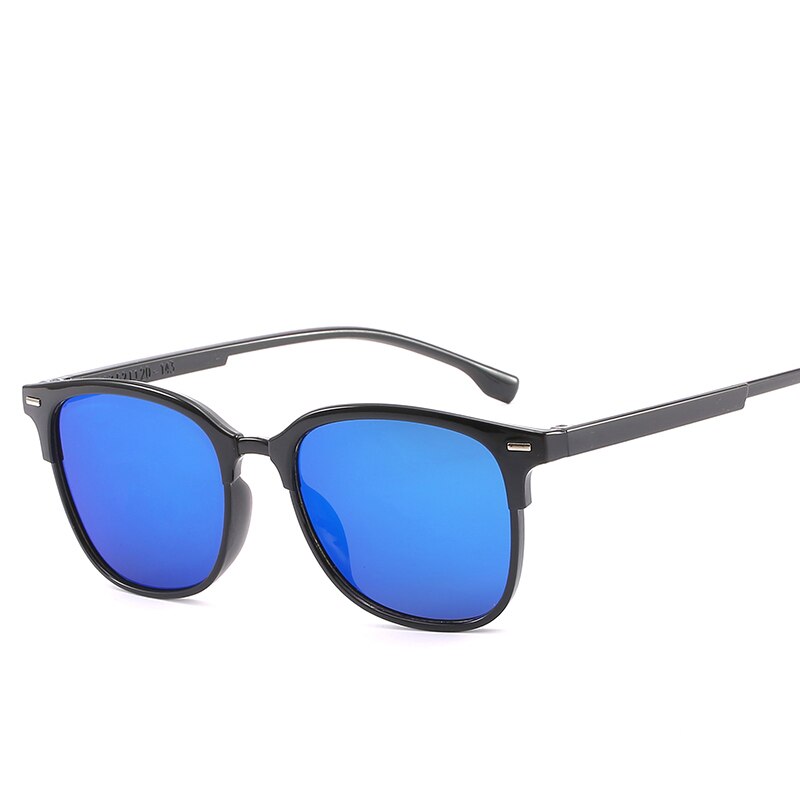 Cat eye zonnebril vierkante retro wandelzonnebril auto zonnebril dames luxe merk heren zonnebrillen  uv400: 11-jh18007-c2