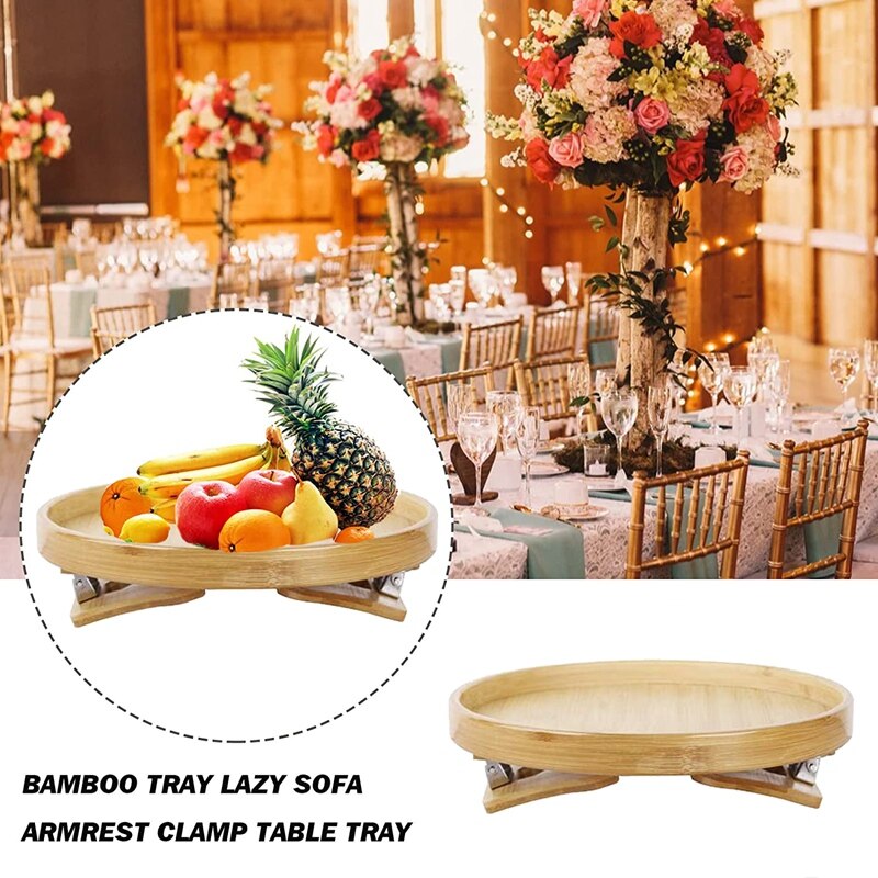 YFZNWHX Sofa Arm Clip Tisch - Breite 5,5-25,5cm Verstellbarer Couchtisch Für Kleine Räume