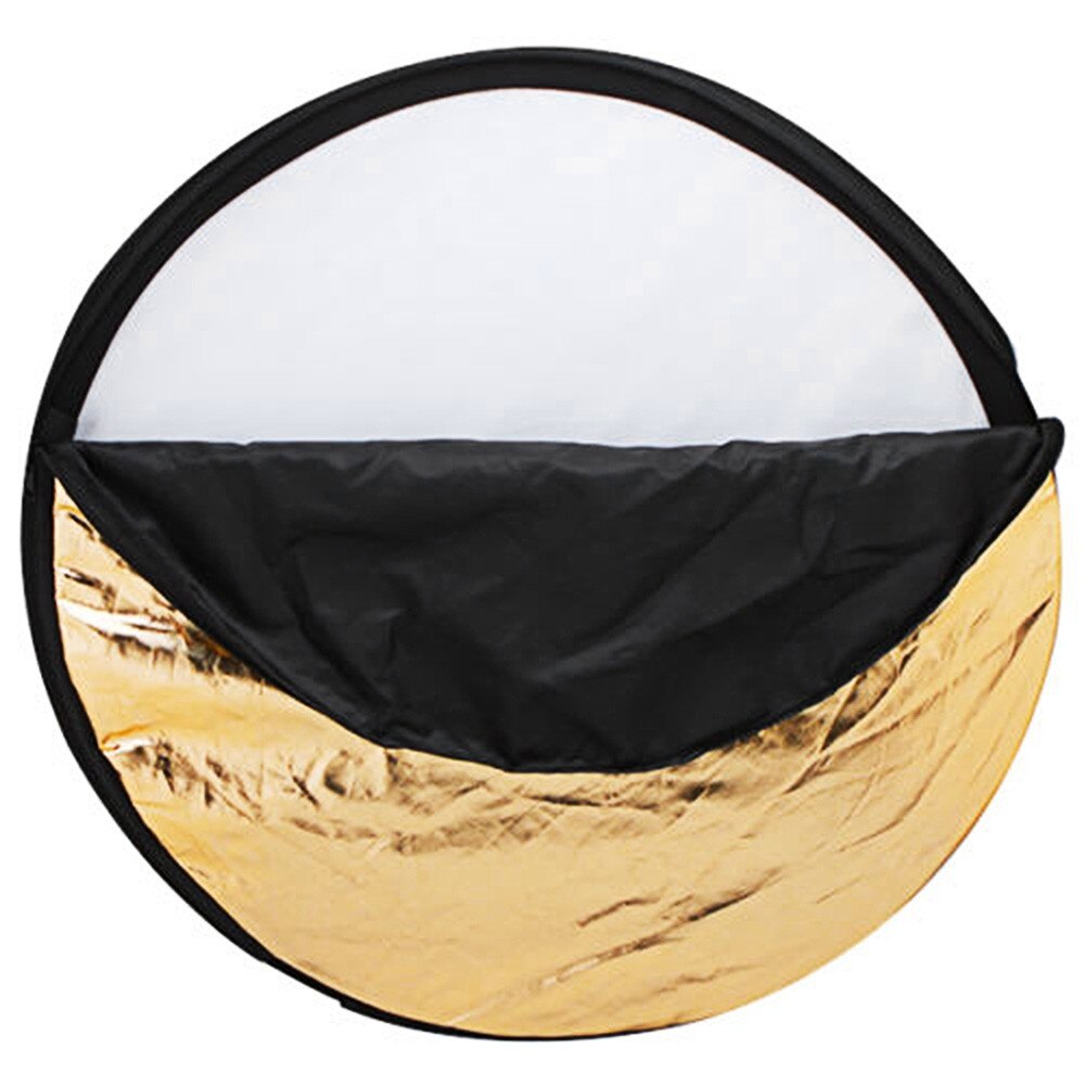 60/80/110cm runde 5 i 1 fotostudio fotoplate sammenleggbar lysreflektor drøm