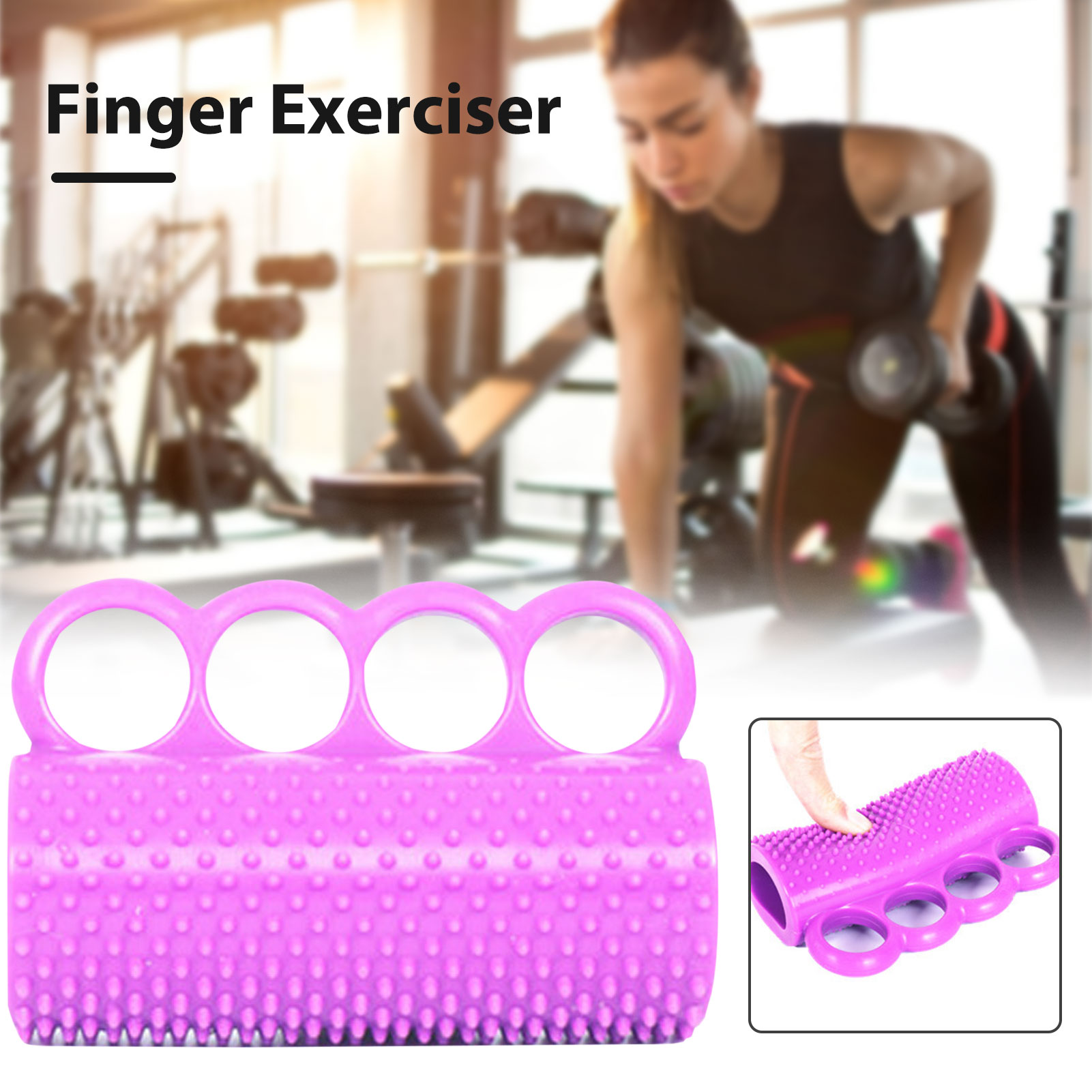 Hand Grip Finger Strength Exercise Gripper Health Builder Hand Strengthener Physical Therapy Grippers Wrist Trainer