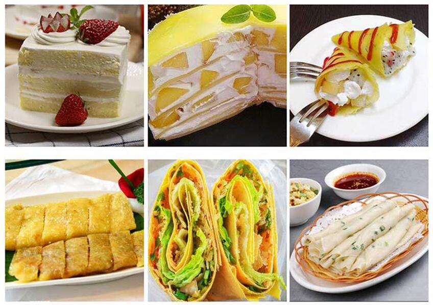 Crepe maker pandekage dej sprederpind rustfrit stål egnet til 40cm crepe pandekager