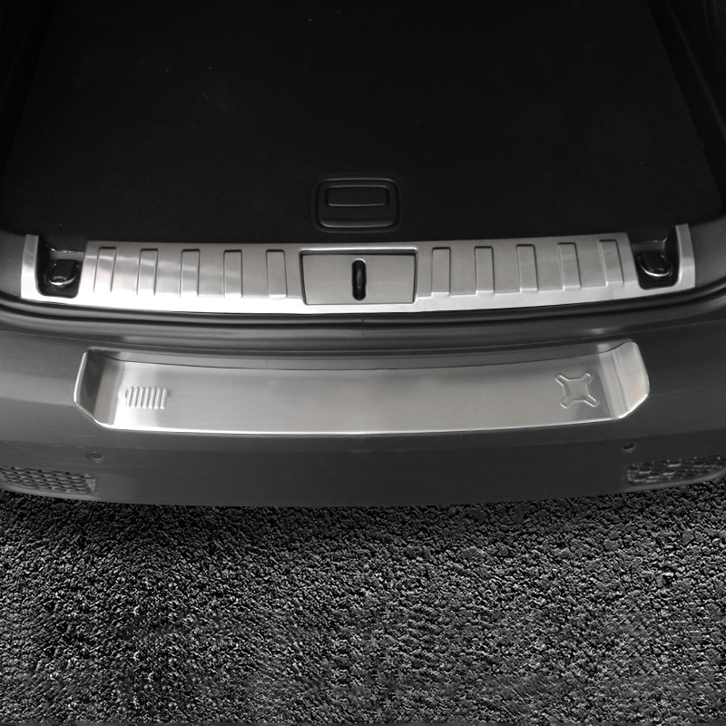 Piastra di protezione per baule auto per jeep rinnegato pedale in acciaio inossidabile accessori decorativi resistenti allo sporco antigraffio