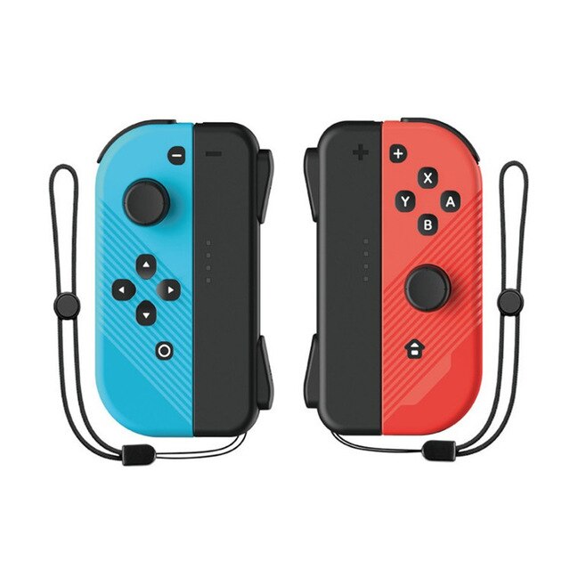 Game Schakelaar Draadloze Controller Links & Rechts Bluetooth Gamepad Voor Nintend Schakelaar Ns Vreugde Spel Con Handvat Grip voor Schakelaar: blue red