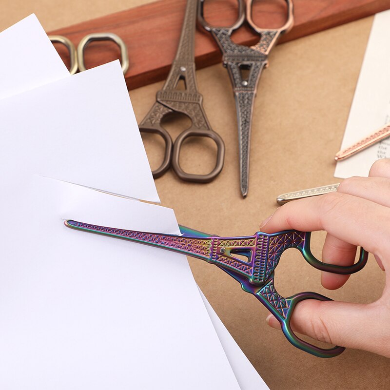 MIUSIE Durable Tailor Scissors Sewing Scissors DIY Household Fabric Cutter Shears Cross Stitch Scissors For Sewing Needlework