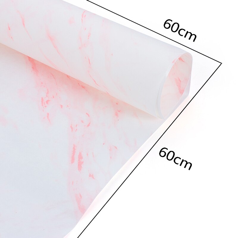 10 PCS/Roll Marmer Patroon Inpakpapier DIY Scrapbook Decoratieve Ambachten Bloem Maken Boeket Inpakpapier