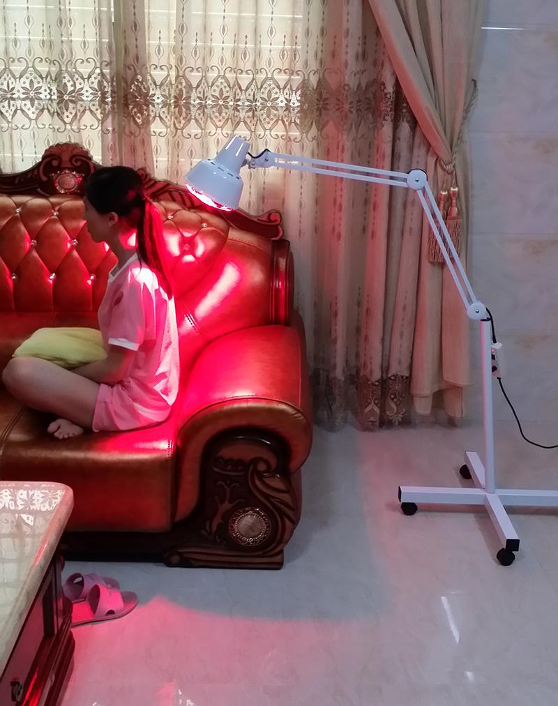 Floor Stand Massage TDP Infrared Therapy Heat Lamp Health Pain Relief Physiotherapy 275W Health Care Electric Infrared Light
