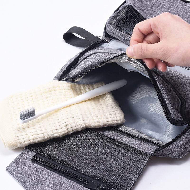 Women Men Travel Hanging Cosmetic Bag Makeup Necessary Toiletry Wash Organizer Beauty Vanity Make Up Pouch Luggage Accessories