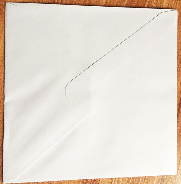 Enveloppes rectangulaires avec fenêtre, 13.5x19.5cm 16x16cm, blanc ivoire, rouge Kraft, bleu, enveloppes carrées, 4 invitations, , 50x cm: white square