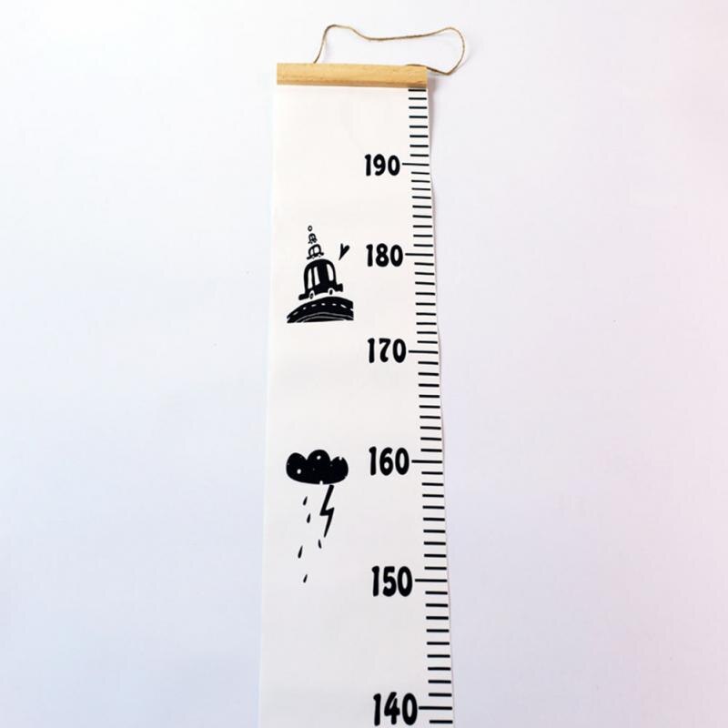 20*200cm höjdmått vägghängande baby barn barn tillväxtdiagram höjdmät linjal väggdekor för rum hem sovrum inredning