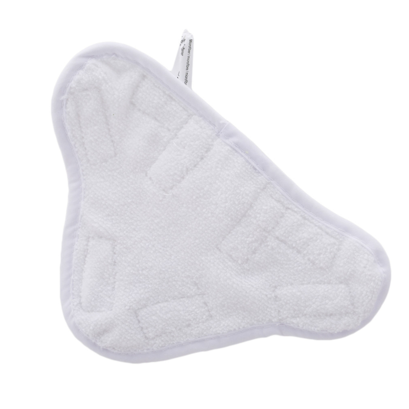 Huishoudelijke klittenband reinigingsdoek dweil accessoires driehoek microvezel stoomreiniger wasbare vervangende pad