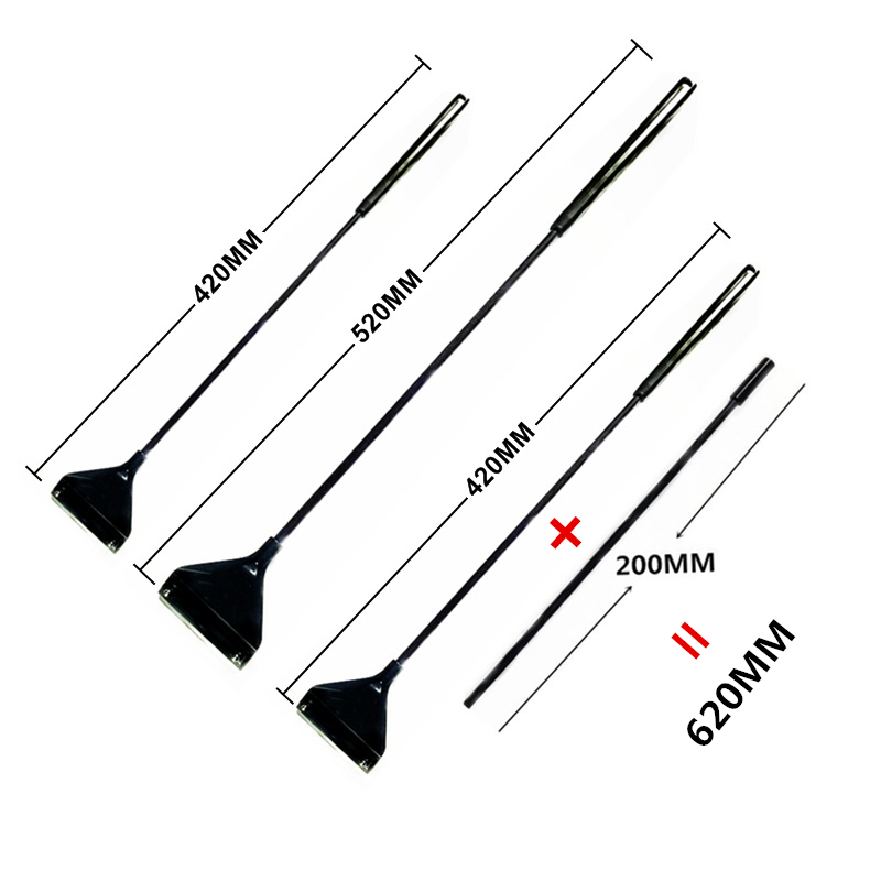 Aquarium Algae Scraper Stainless Steel Silicone Blade Water Live Plants Coralline Fish Tank Maintenance Tools