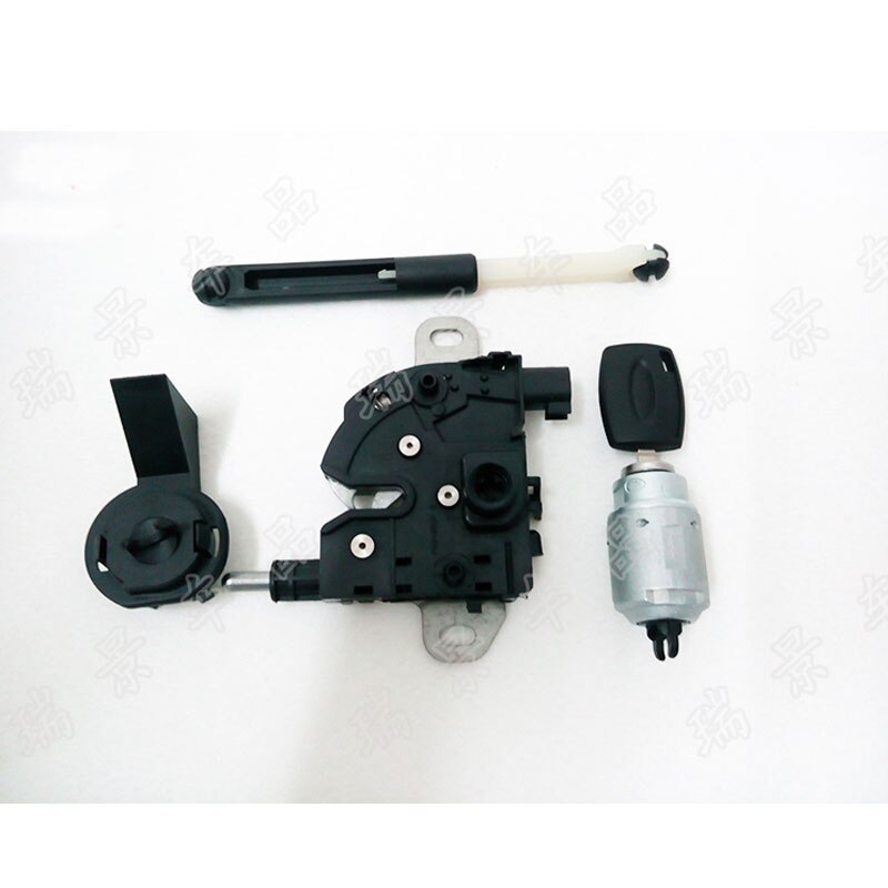 Front hood lock engine cover mechanism lever lock core assembly plastic parts for ford focus 2 1pc