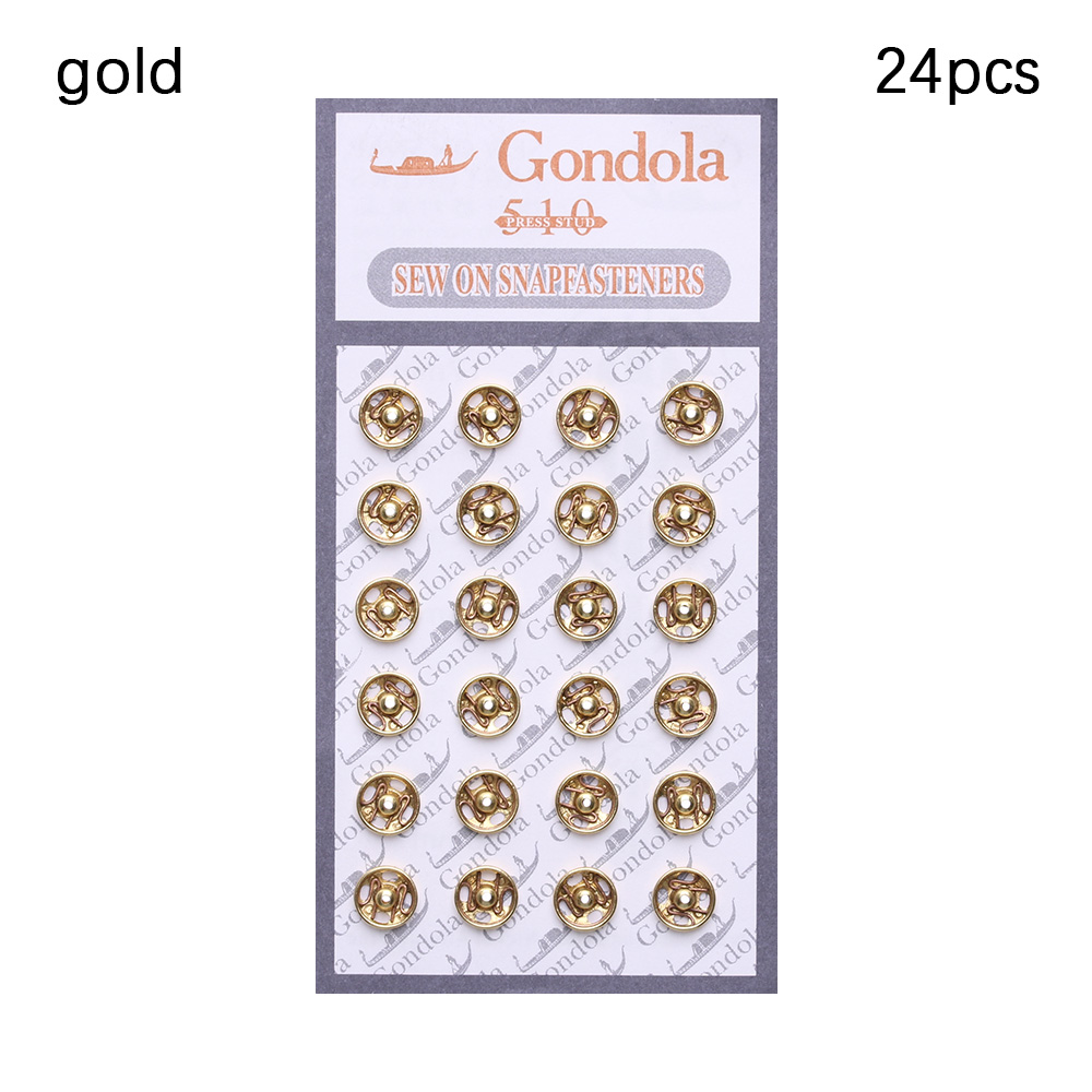 Mini botones para ropa de muñeca, hebilla de Metal redonda de 5mm, broche Invisible, ropa de muñeca de dibujos animados, costura DIY, accesorios hechos a mano, 10/24 Uds.: 4 # / Latón envejecido