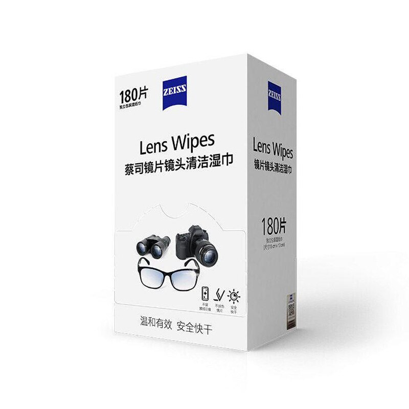 Zeiss Veeg Papier Glazen Camera Lens Lens Schoonmaakdoekjes 180 Stuks