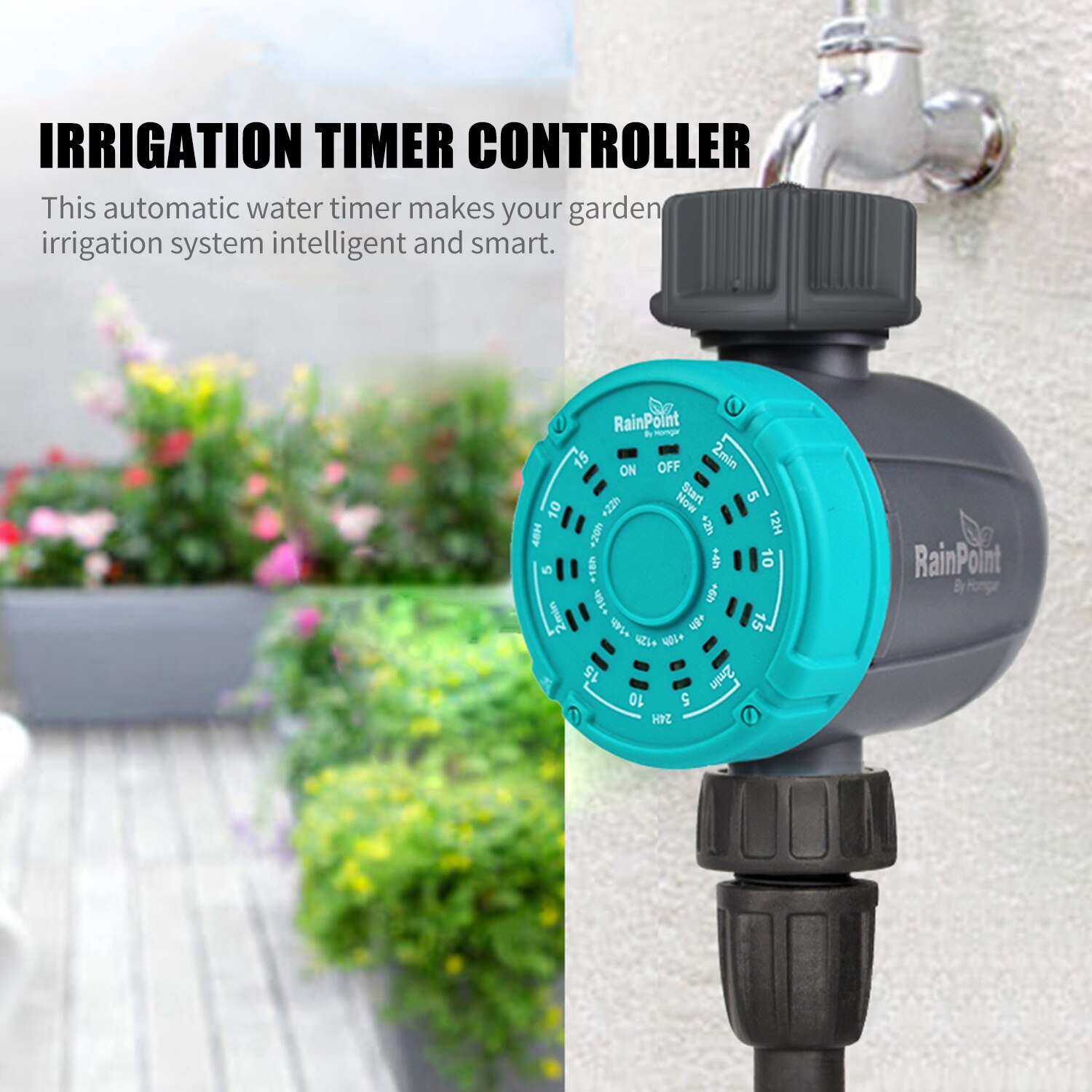 Watering Timer Controller Garden Watering System Electronic Programmable Automatic Watering Waterproof Water Timer