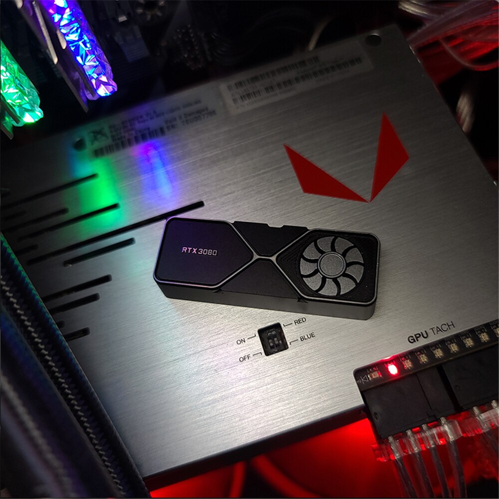 RTX3080 Key Caps Shift Keyboard Cap 3060 Keycap Enter NVIDIA 3080 Graphics Card Figure Gamers DIY PC MOD Gamer Water Cooler