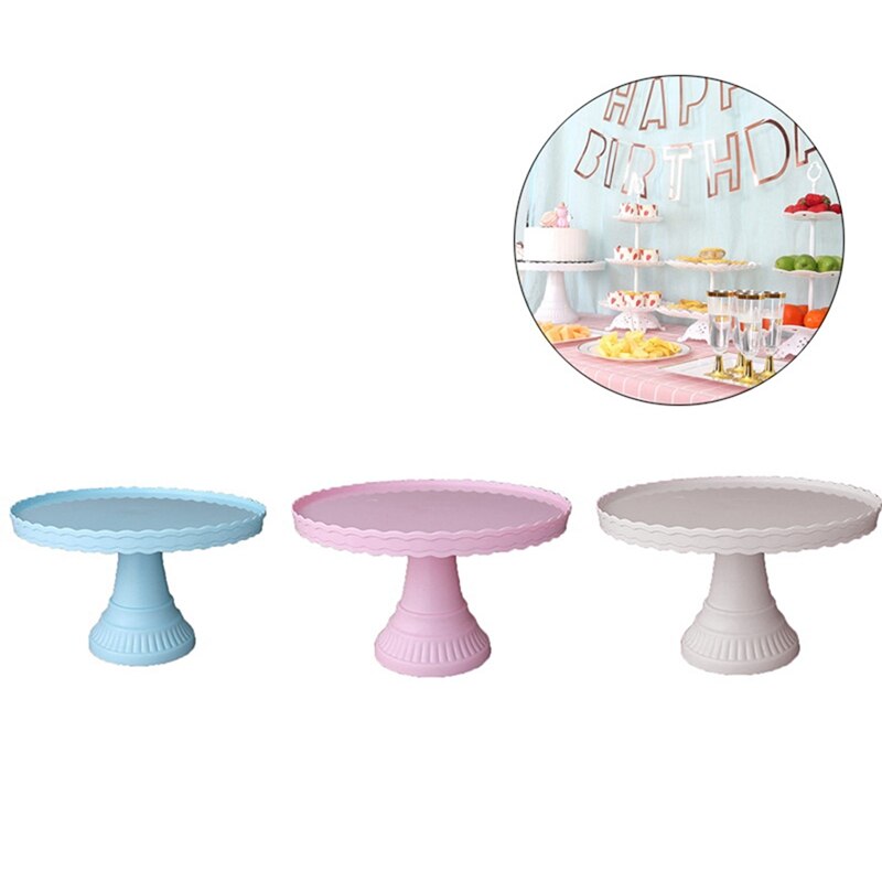 Plastic Cake Stand Display Rack Wedding Decoration Birthday Cake Tray Dessert Cake Tools Birthday Party Dessert Tray