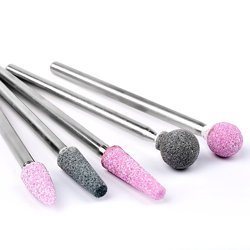Artlalic 1 Uds piedra cerámica brocas de decoración de uñas para eléctrico manicura máquinas pedicura arte de uñas esmalte de uñas de salón de belleza herramientas