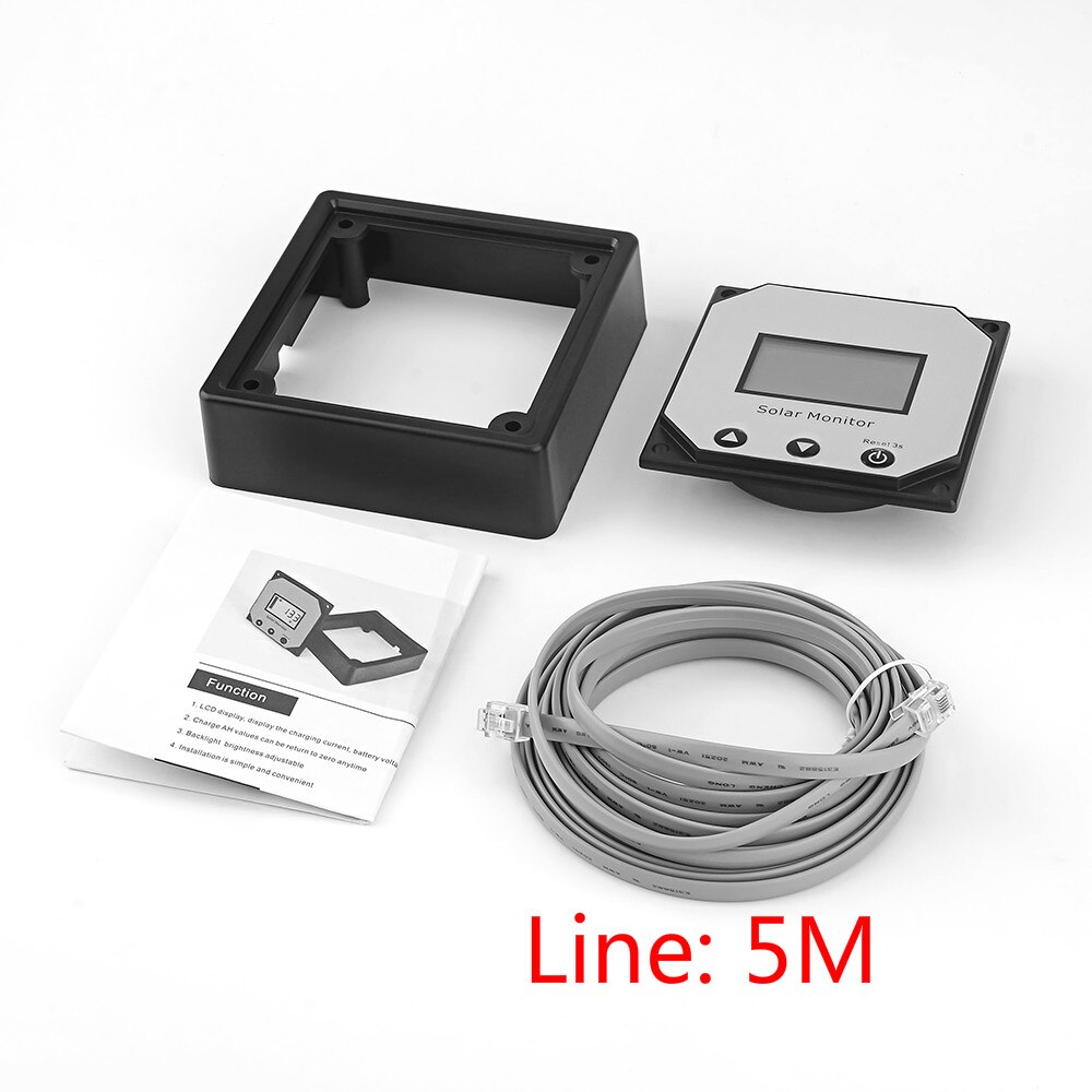 SUNYIMA MPPT Solar Charge Controller Solar Monitor LCD Display With Bluetooth Series Solar Controller 12V/24V