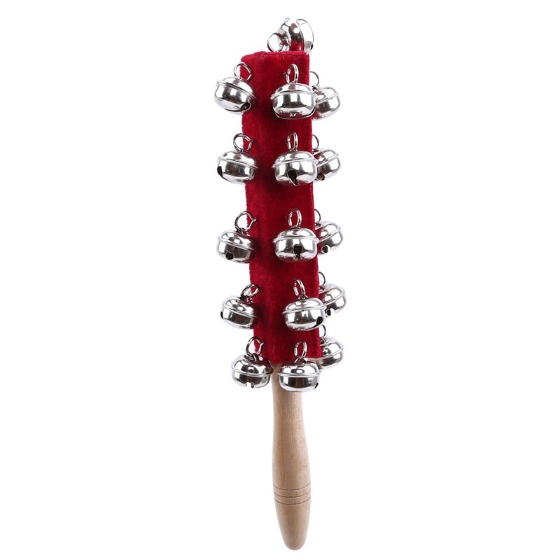 Flannel String Bells Hand Bells Kindergarten Early Education Dance Toy Bells Wooden Small Bells: Default Title