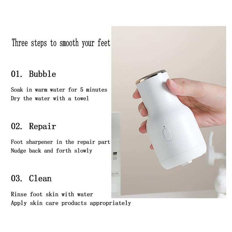Electric Callus Remover USB Rechargeable Foot Grinder Electric Speeds Feet Dead Skinfoot Cleaning Care