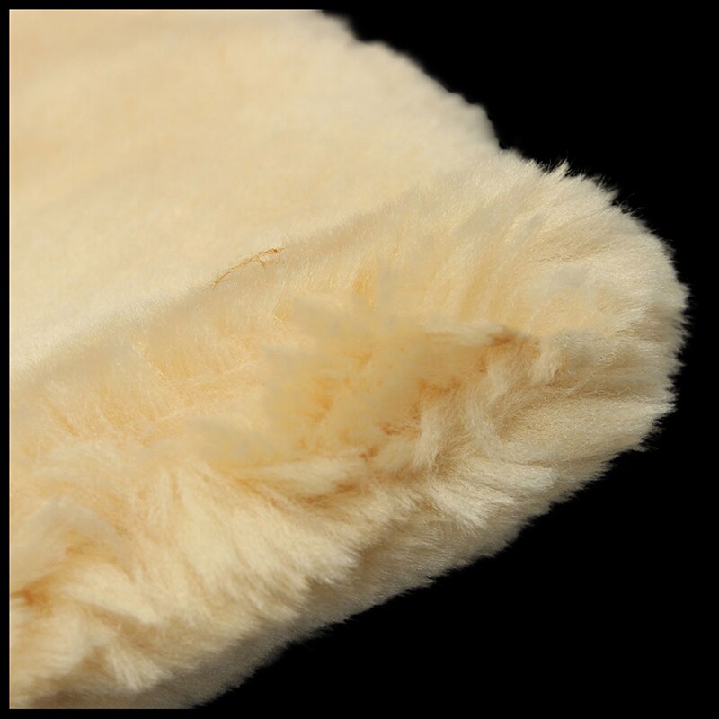 Lambswool Polishing Mitts Buffing Car Cleaning Wash Glove