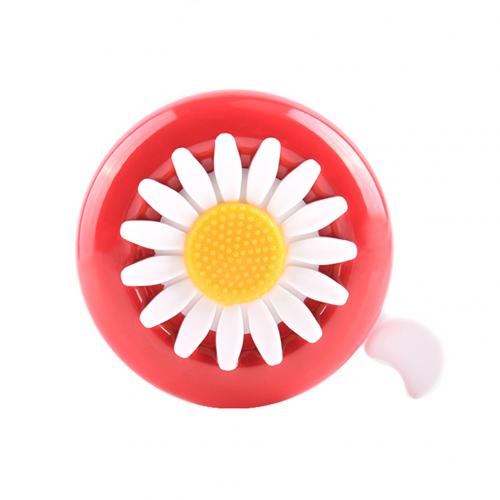 Bike Handlebar Bell Funny Mountain Bike Road Bicycle Marguerite Handlebar Horn Safety Alarm Bell Bike Accessories: Red White