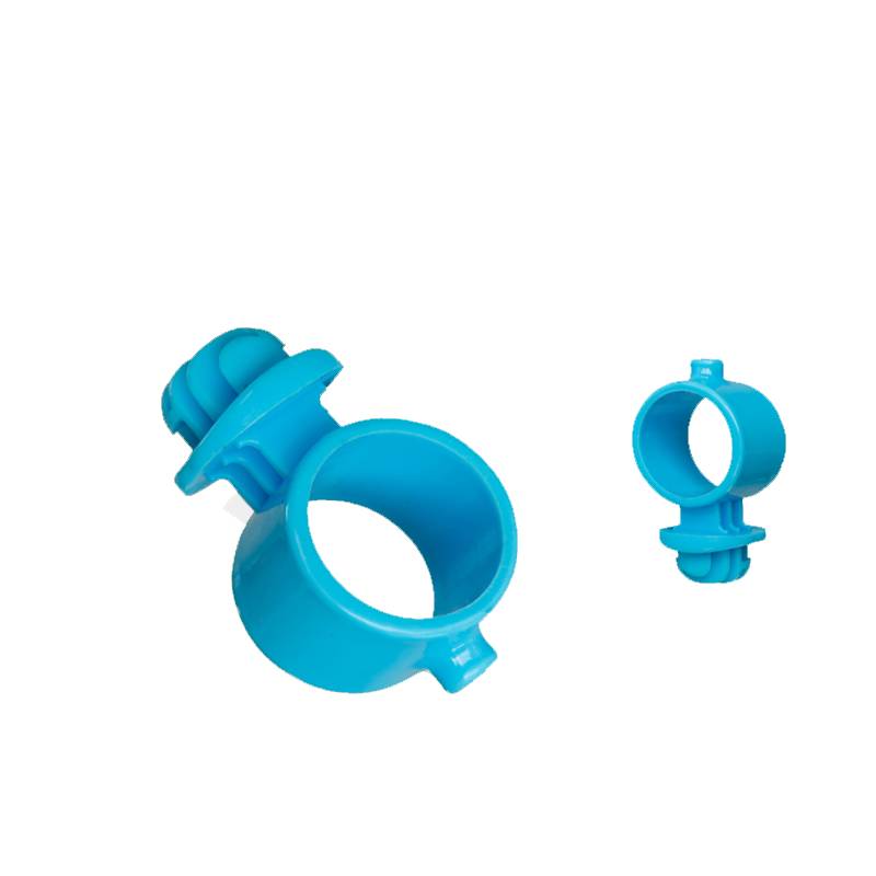 100PCS Electric Fence Ring Insulators Electronic Fence Accessories Wood Post Polyrope Bearing Rod Insulator for Electric Fence