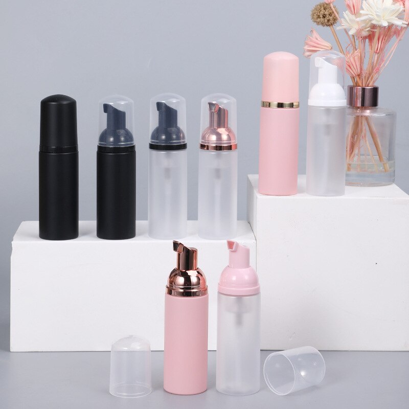 Foaming Bottle Hand Soap Mousses Forming Liquid Dispenser Bottle Shampoo Gel Plastic Refillable Bottle Forming Blttle 50ML