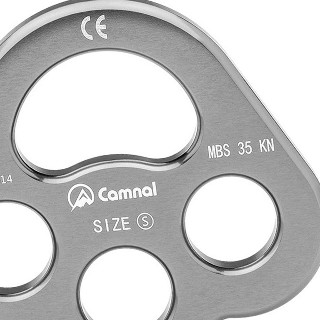 4 Holes Paw Rigging Plate Rope Separator Device Outdoor Rock Climbing Multi Anchor Point Connector Gear Equipment