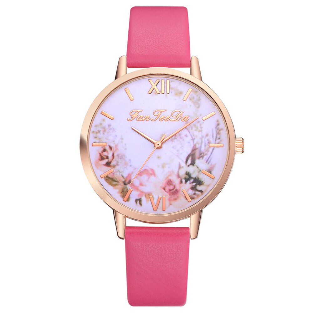 Mode Eenvoudige Vrouwen Blossom Horloges Vrouw Dam Grandado