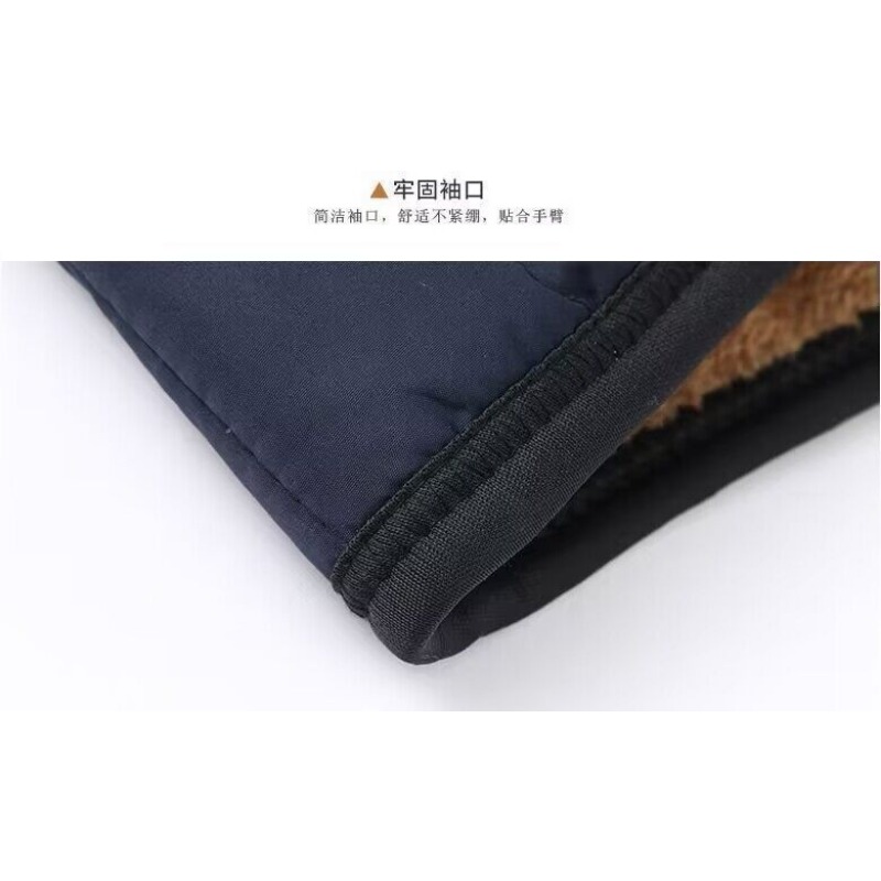 Herbst und Winter Herren-Strickjacke, einfarbig, Knopftasche, Rundhalsausschnitt, ärmellos, modisch, lässig