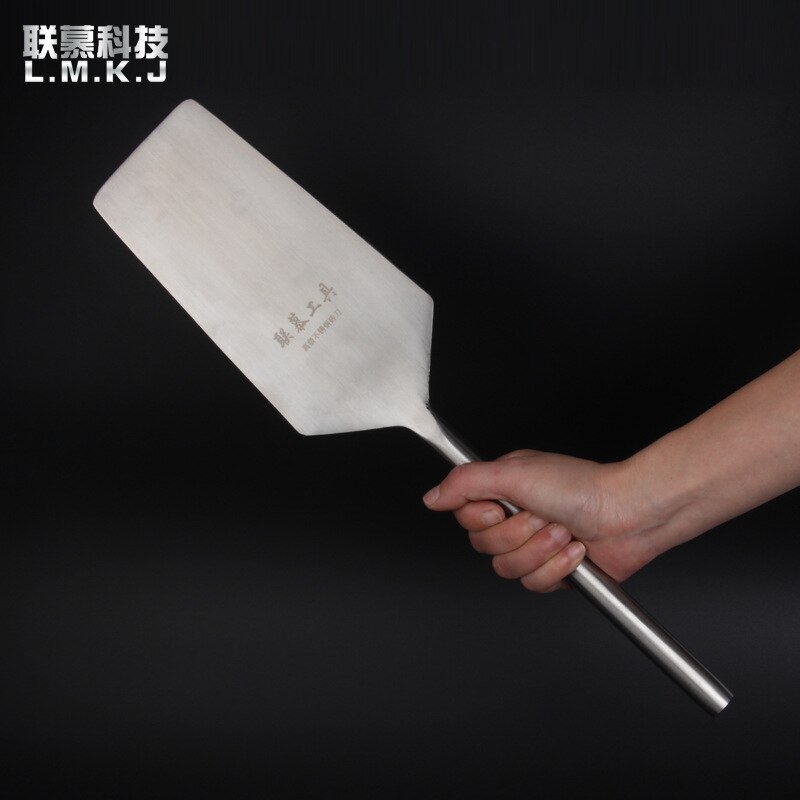 Acier inoxydable zhuan dao truelle (maçon) couperet ensemble complet bout rond Double face Style fait main brique mur multi-func