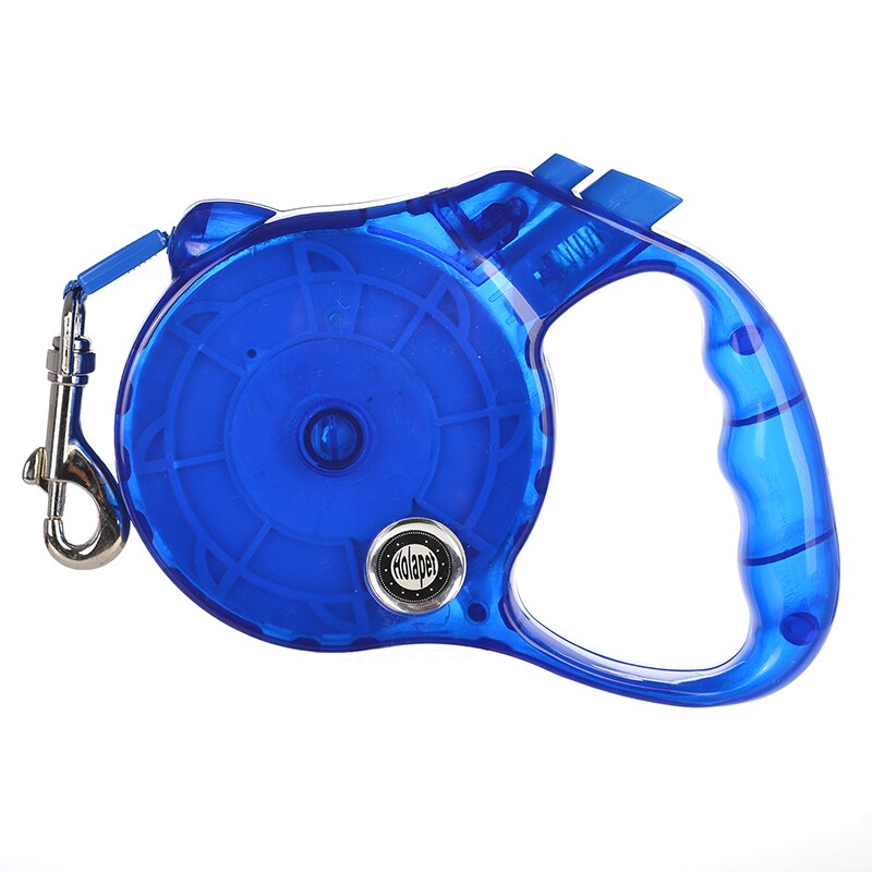 Transparent Reflective Dog Leashes For Large Dogs Automatic Extending Traction Rope Retractable Big Dog Leash Pet Walking Leads