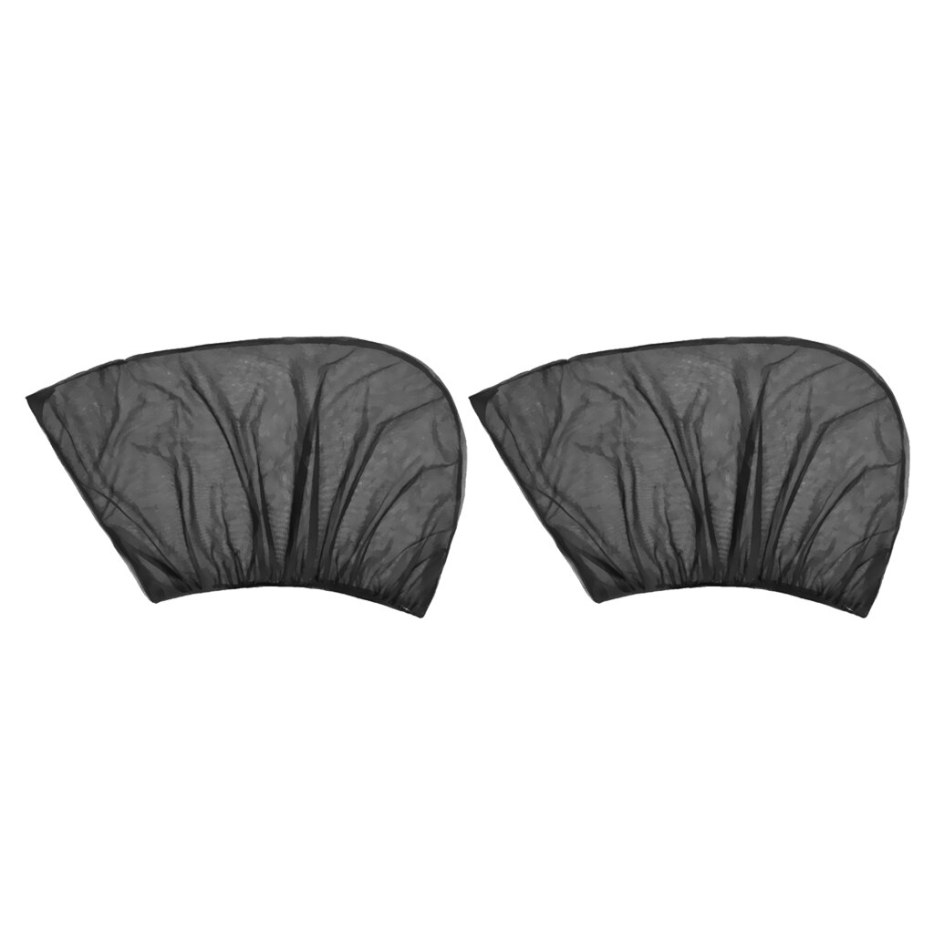 Rideaux arrière universels pour voitures | Pour camions et SUV s (Pack de 2, grande taille 100x52cm)
