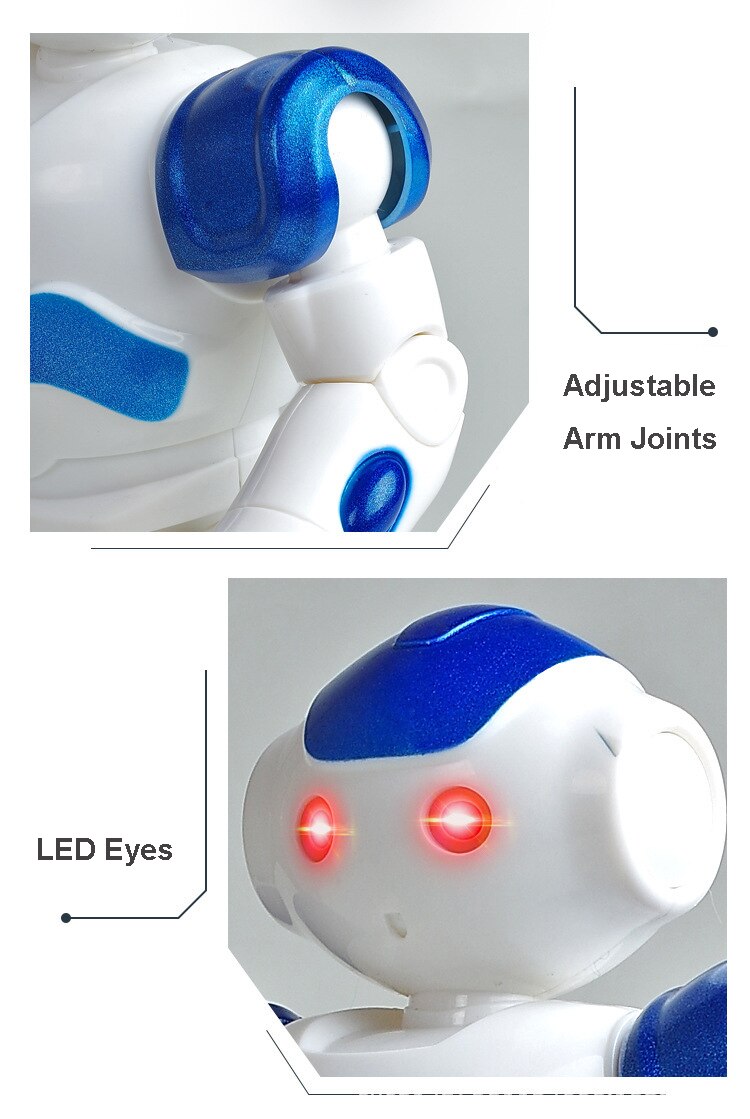 Rc Gebaar Sensor Dans Robot Programmeerbare Inteligente Elektrische Zingen Afstandsbediening Educatief Humanoïde Robotics Speelgoed Voor Jongens
