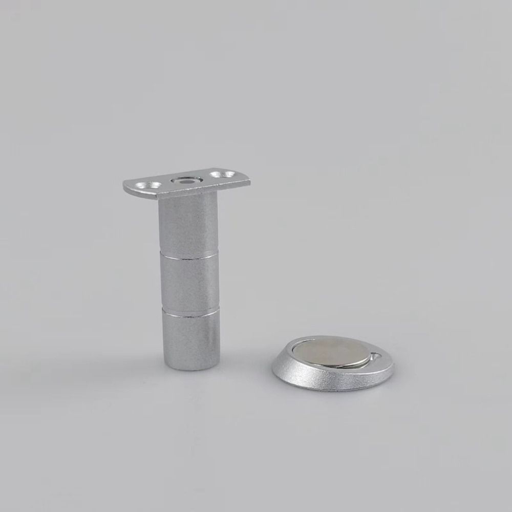 Invisible Magnetic Door Stopper Stainless Steel Door Holder Mute Door Touch Door Resistance Buffer Heavy Duty Door Hardware: Orange