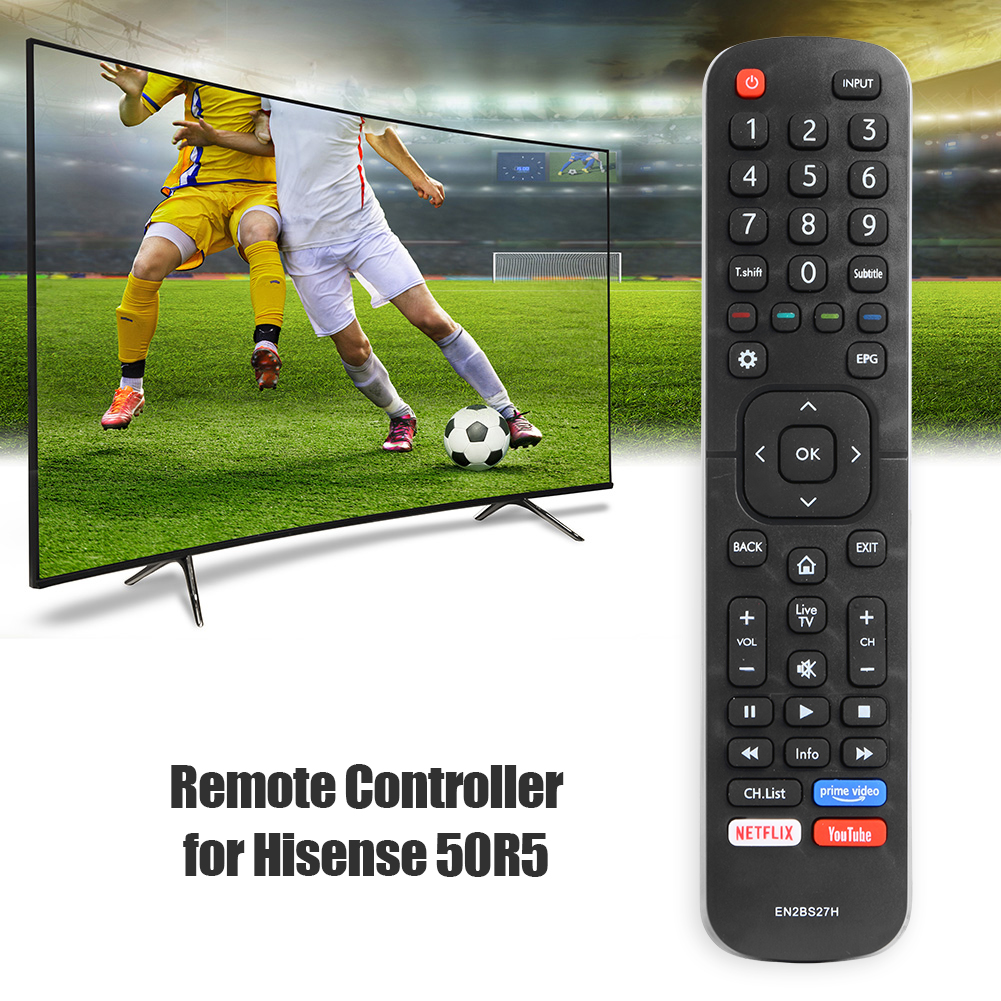 Smart TV Remote Control Wireless Switch for Hisense 50R5 55R5 58R5 65R5 LED Television Replacement Controller