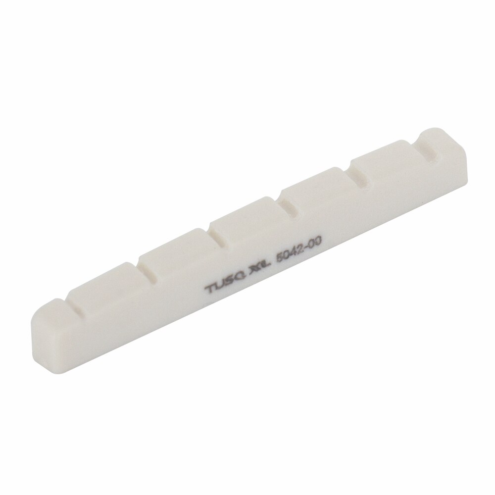 Graph Tech PQ-5042-00 TUSQ Nut XL 42mm Pre-Slotted Flat Bottom Guitar Nut for FD Strat Tele Electric Guitar Ivory Accessories
