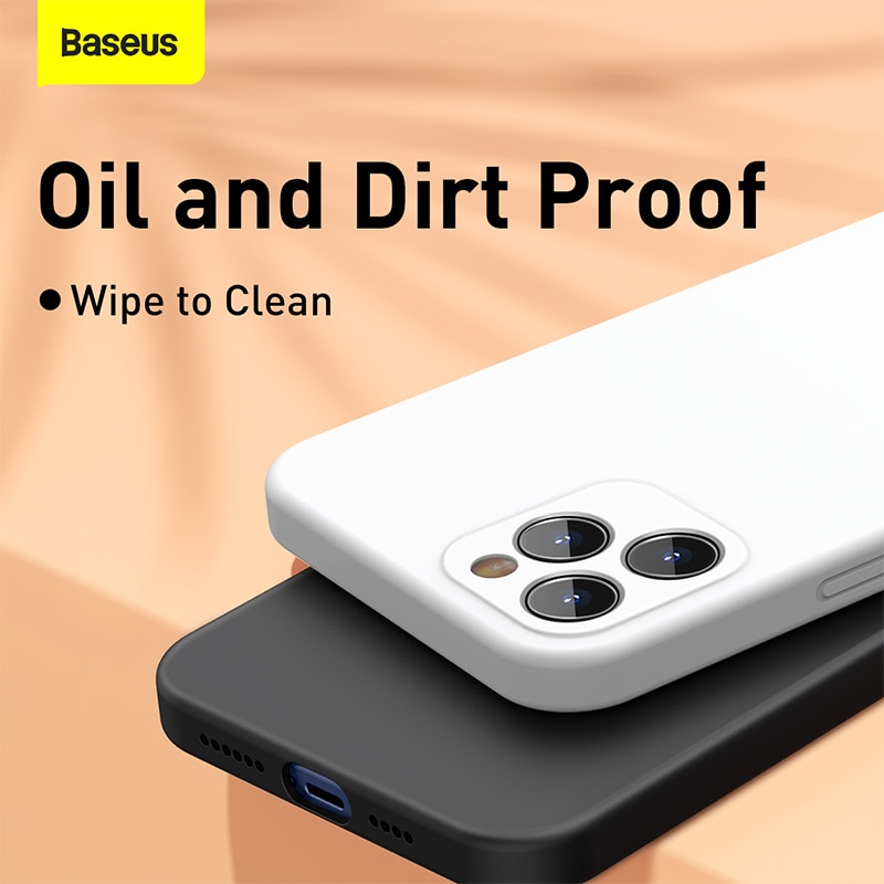Baseus Phone Cover For iPhone 12 Pro Max Dustproof Phone Case Simple Case Ultra Thin Back Phone Cover For iPhone 12 Mini