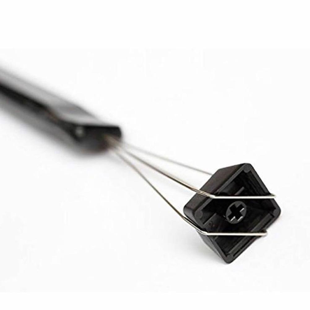 Steel Keyboard Key Keycap Puller Plastic Handle Removal Aid Unloading Cleaning Keyboard Cleaner Tool Dust Starter