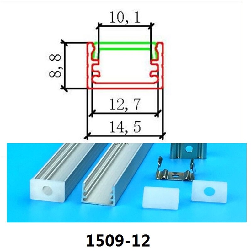 90/180 graders hjørnestik, led aluminium profil forbindelse til 1509-12