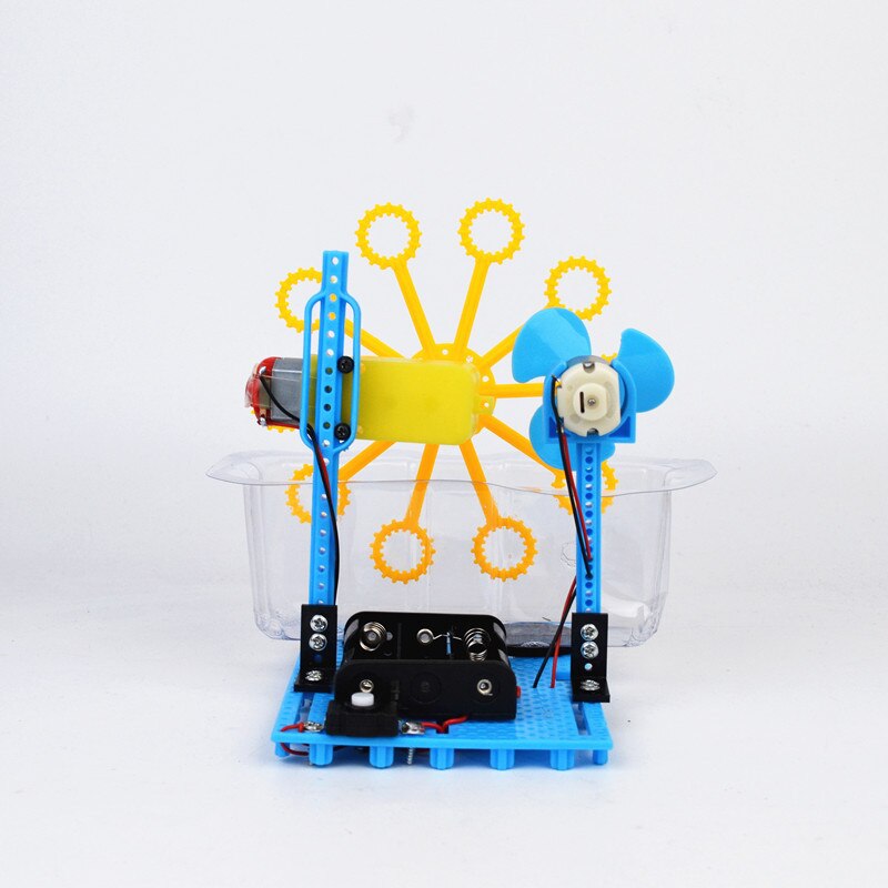 DIY blasiert Blase Roboter Maschine Pädagogisches Bausatz Handgemachte