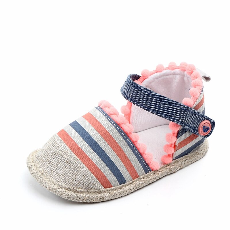 Lovely Baby Shoes Summer Soft Sole First Walkers Party Princess Girl Shoe Non-slip Infant Newborn Footwear Toddler Flats 1 Year: Pink / 13-18 Months