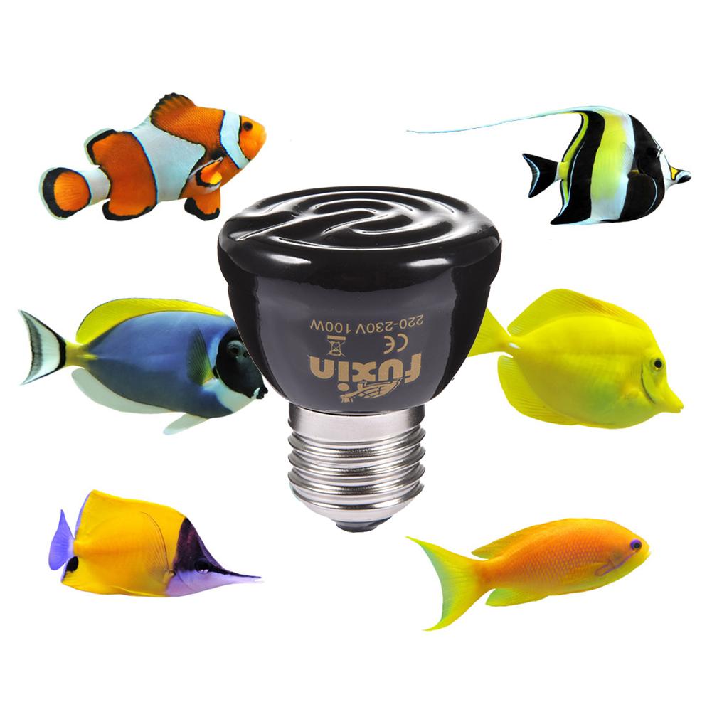 Fernen Infrarot Keramik Haustier Heizung Heizung Lampe Glühbirne Für Haustier Vogel Kaninchen Fisch Maus Grübler Inkubation Haustier Zubehör