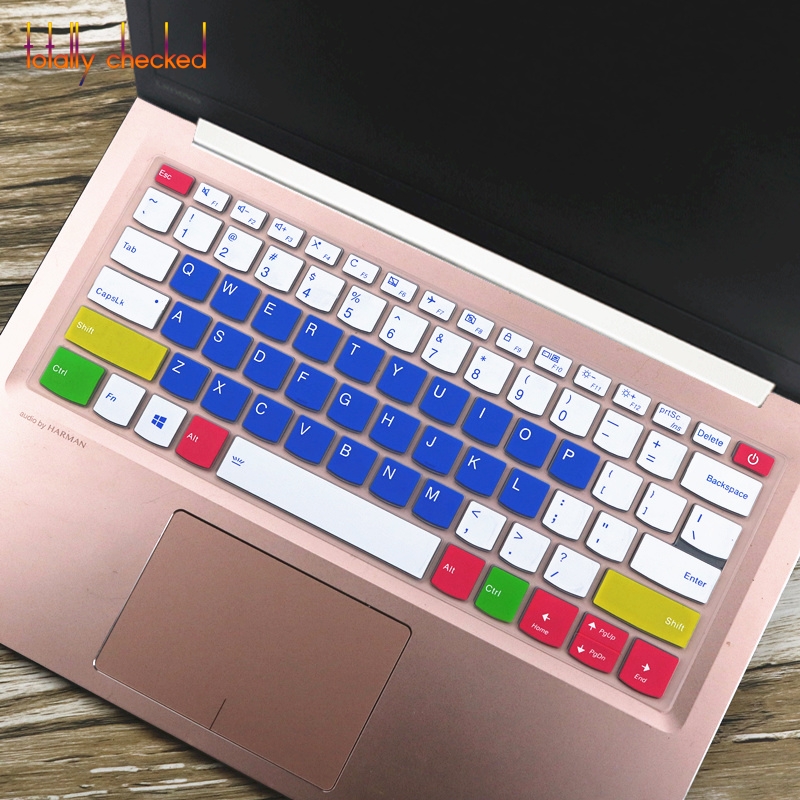 Til lenovo ideapad  c340 14 tommer  c340-14 api  c340-14 iwl  c340 c 340 14 api 14 iwl tastaturbeskytter cover skin: Candyblue