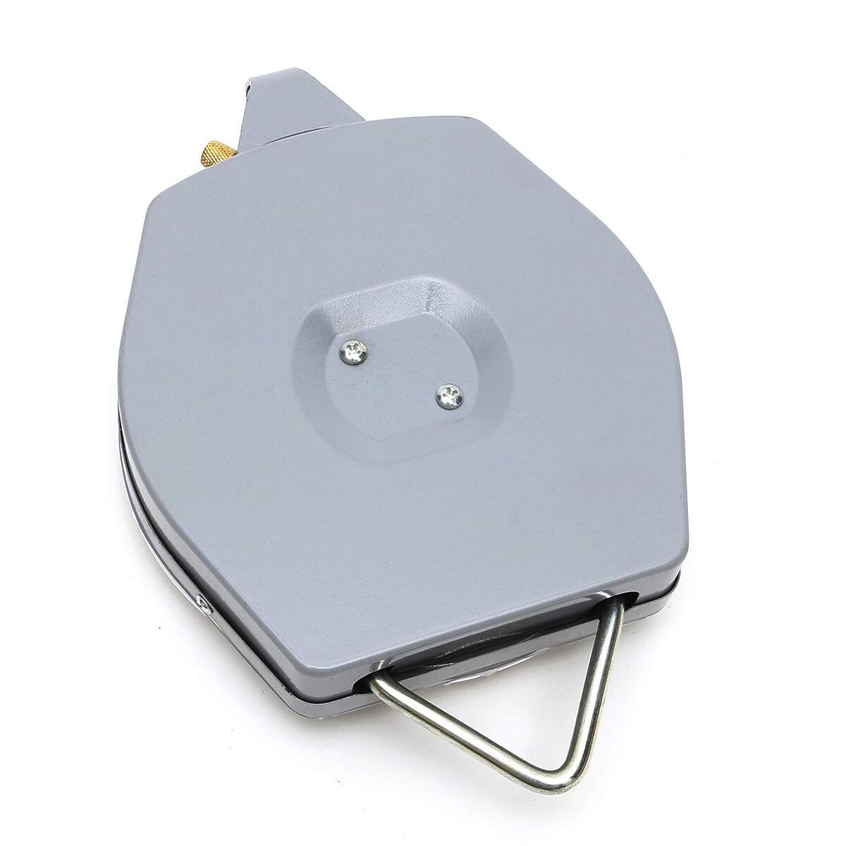 Báscula mecánica colgante de aleación con 2 ganchos, capacidad de 25KG, 55 libras
