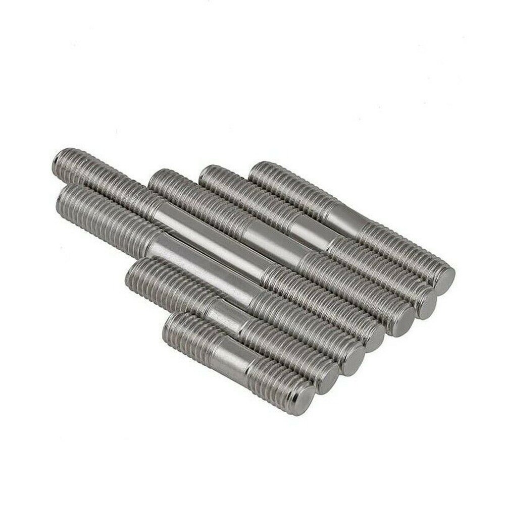 304 stainless steel M12 extension equal length stud bolts \ screws \ studs