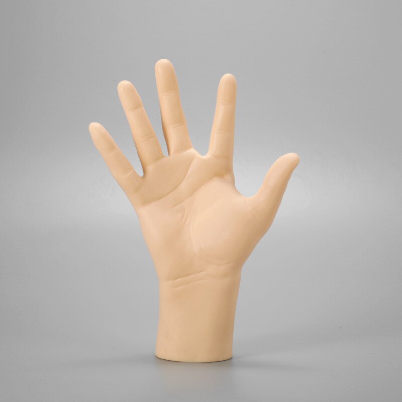 Soft PVC Men Right Mannequin Hand Display For Gloves Jewelry &amp; Watch